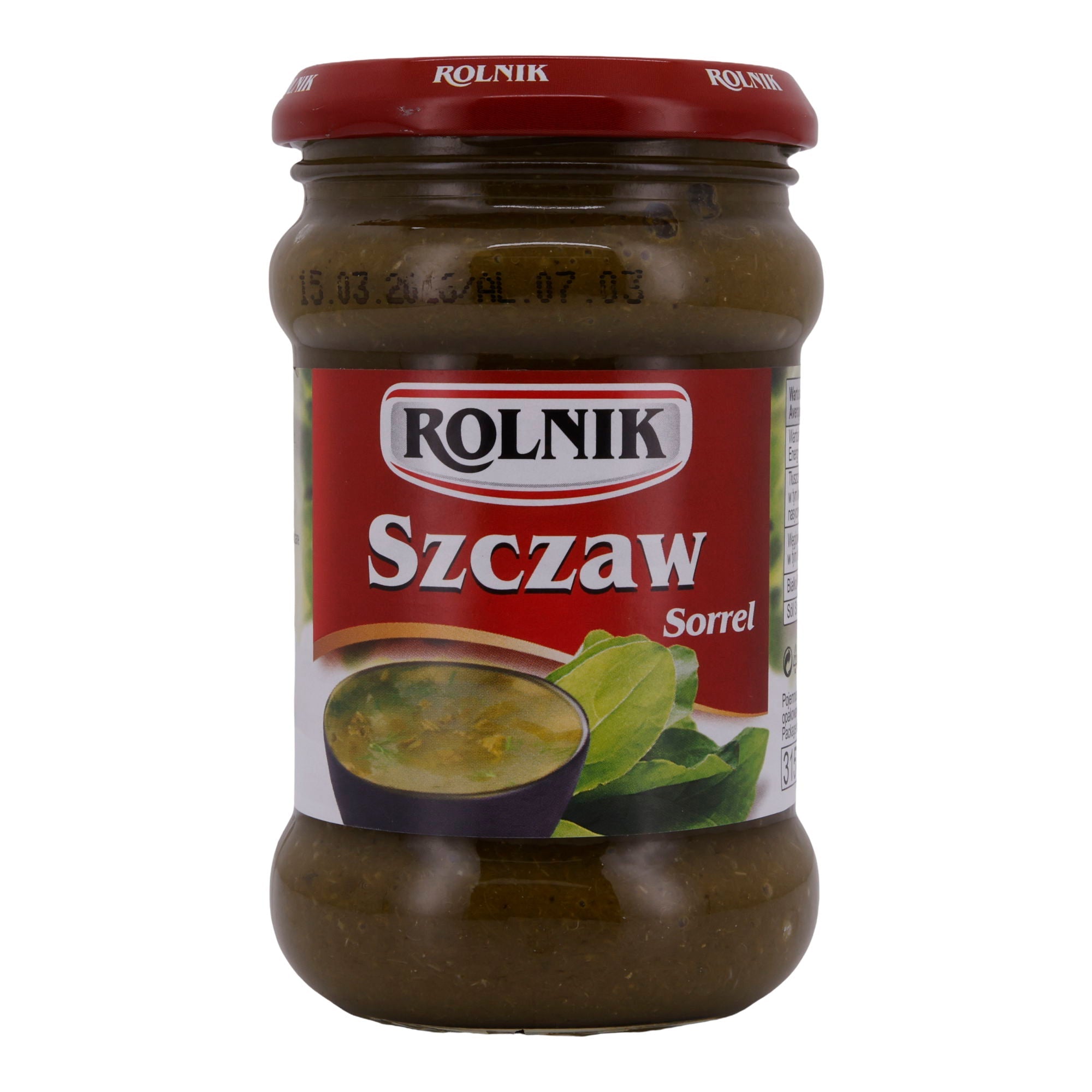 Sauerampfer Rolnik | Gemüse | Ideal für Suppen und traditionelle Gerichte | 315 ml ROLNIK